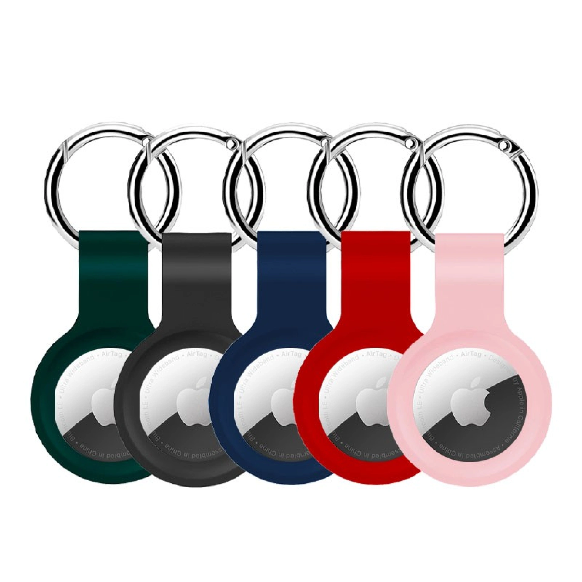 Porte-clés en silicone liquide AirTag