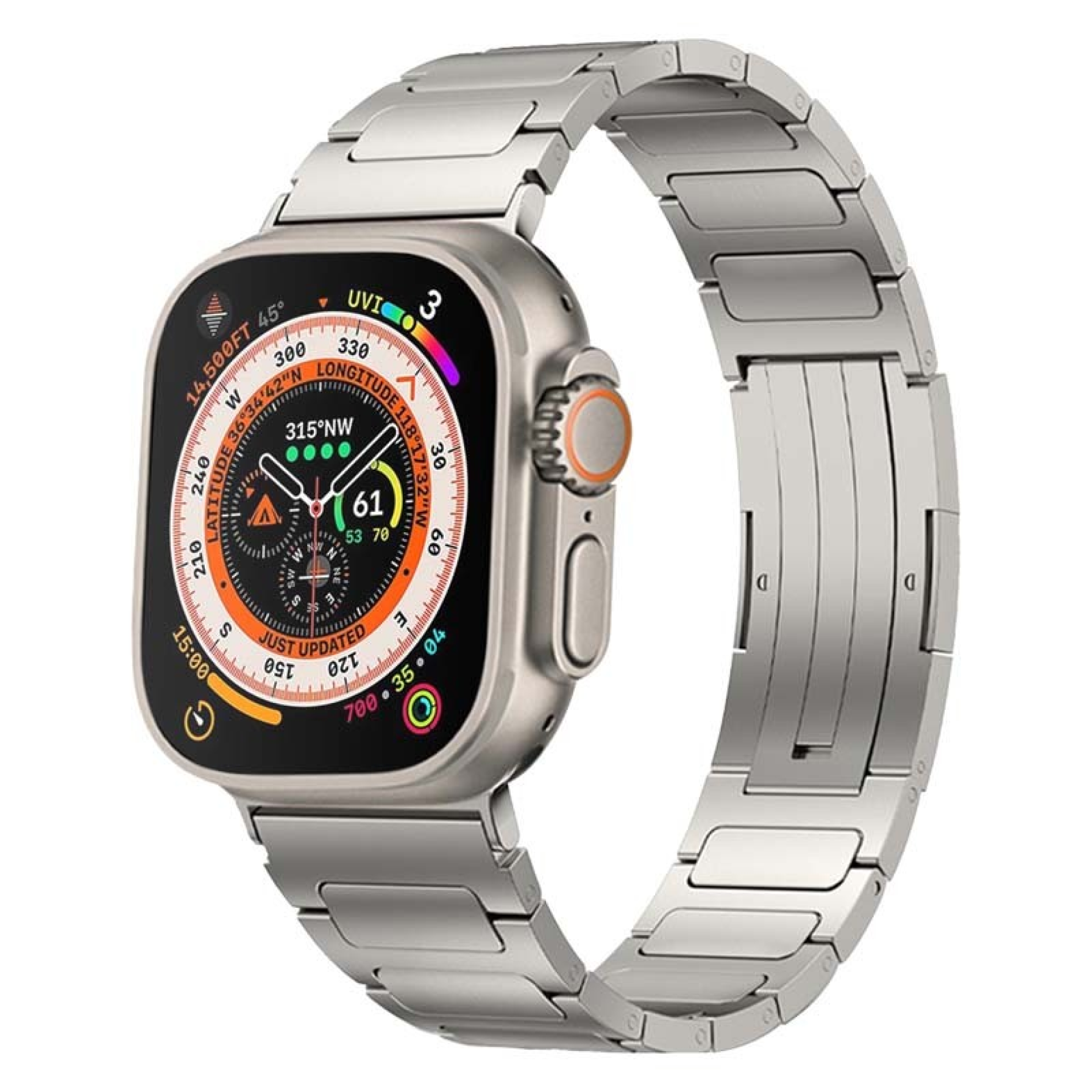 Apple Watch Bandje Titanium