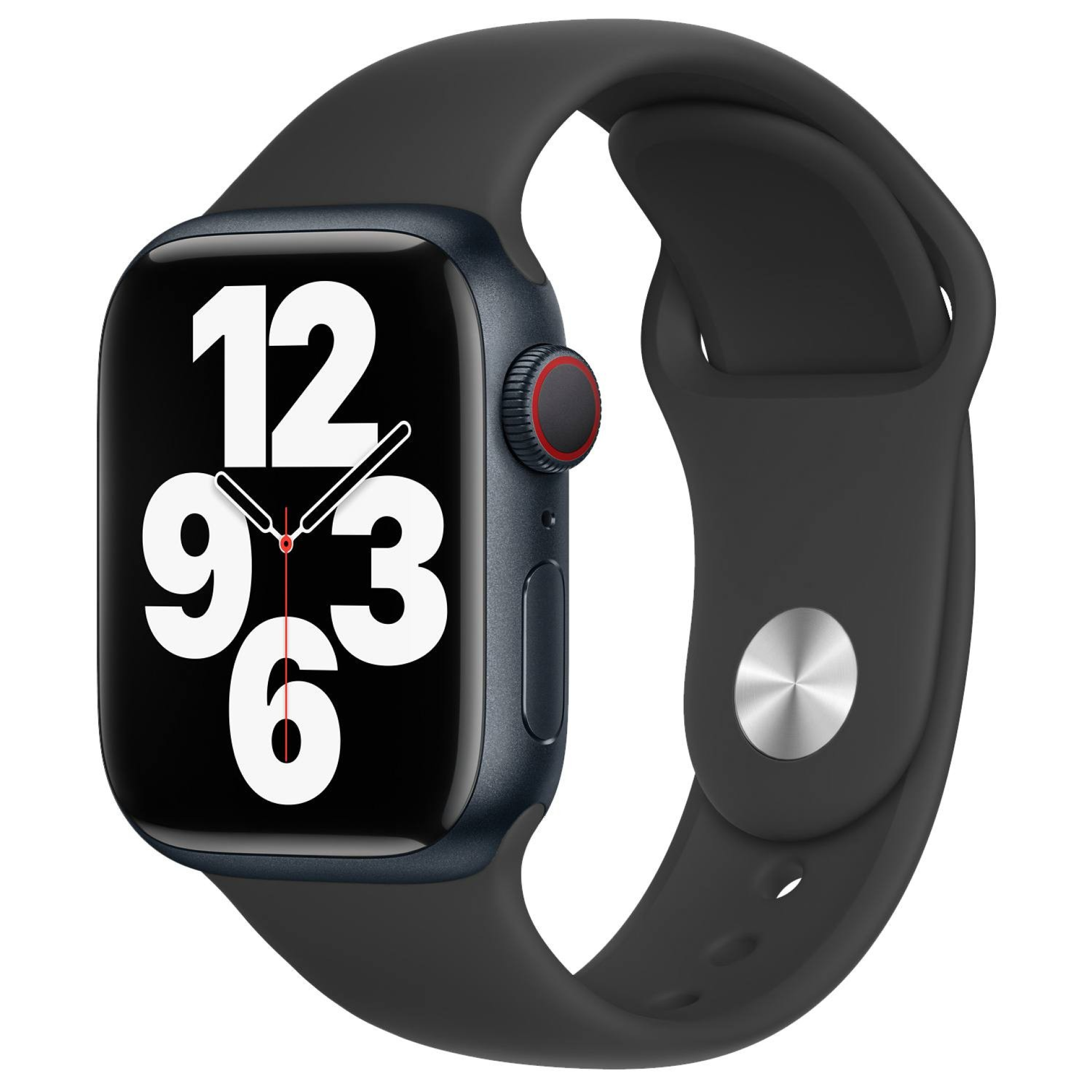 Bracelet Apple Watch en Silicone 38/40/41mm   S/M Noir