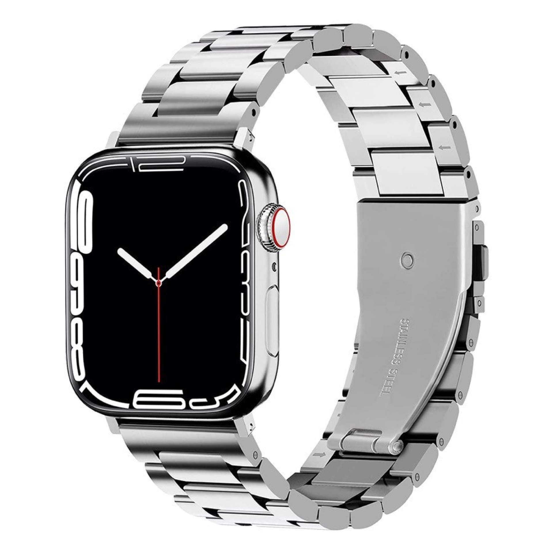 Apple Watch Band Metalen 42/44/45 mm Zilveren
