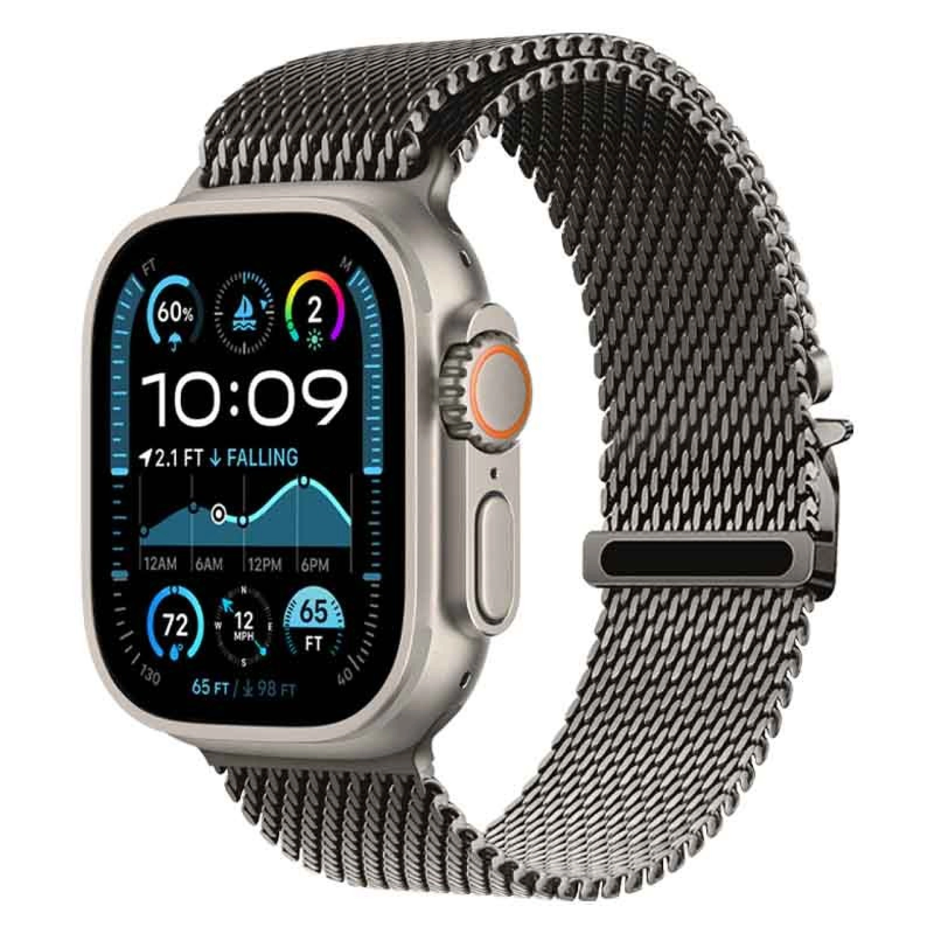 Bracelet Apple Watch Milanais Fermeture Éclair