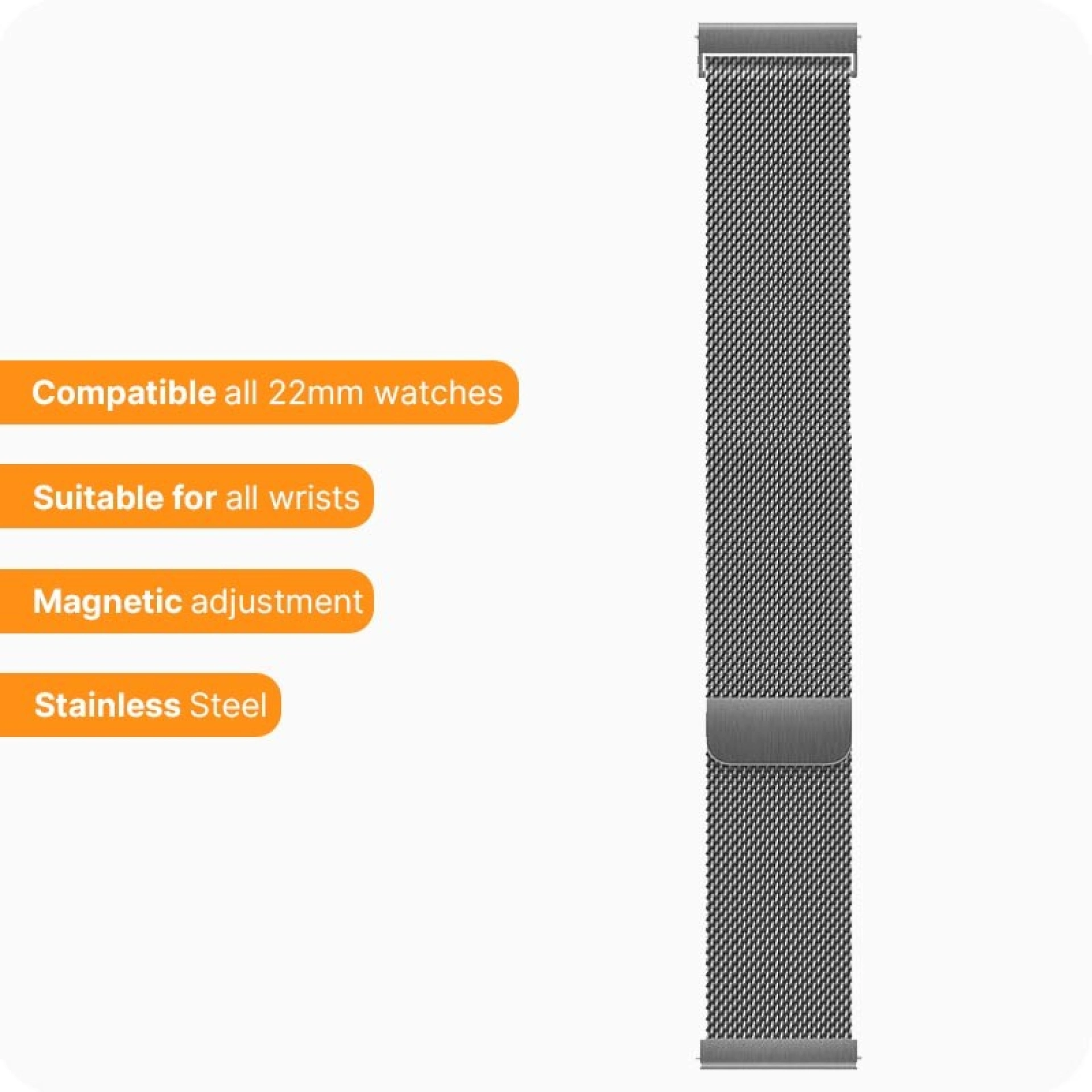Milanese Armband iS Smartwatch