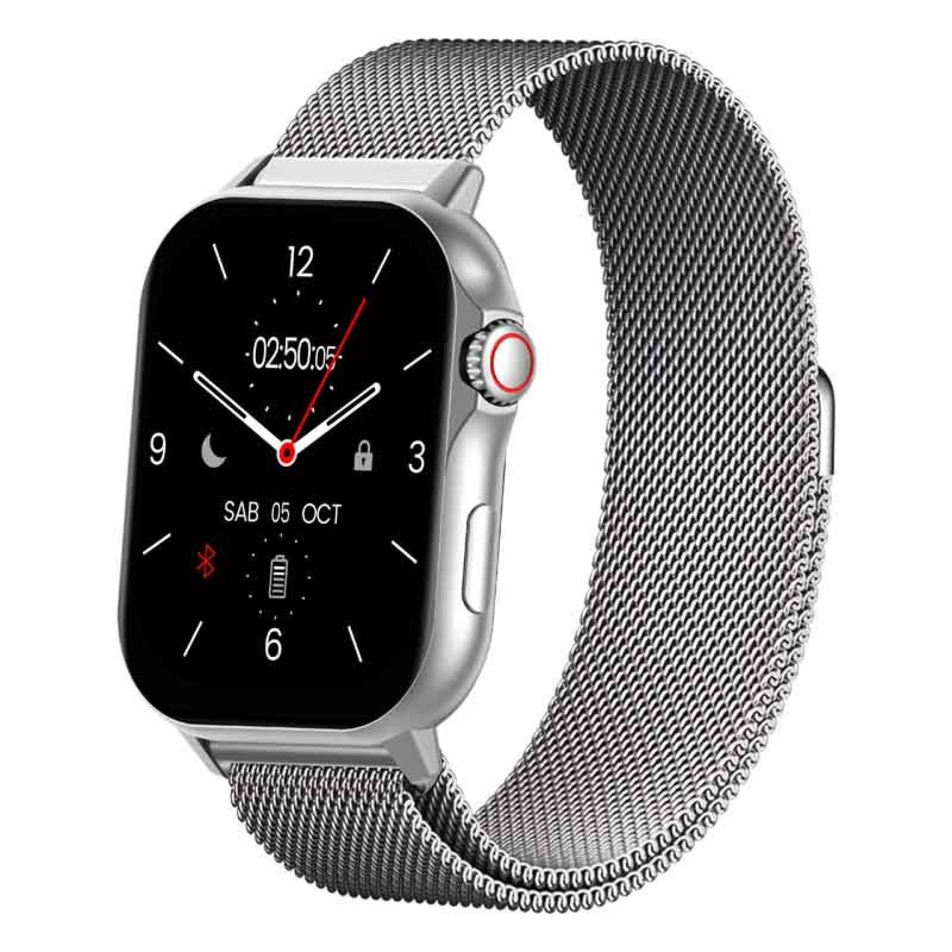 Bracelet Milanais pour iS Smartwatch Prateado