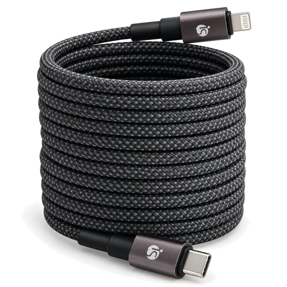 3 Meter Magnetische USB-C naar Lightning Kabel