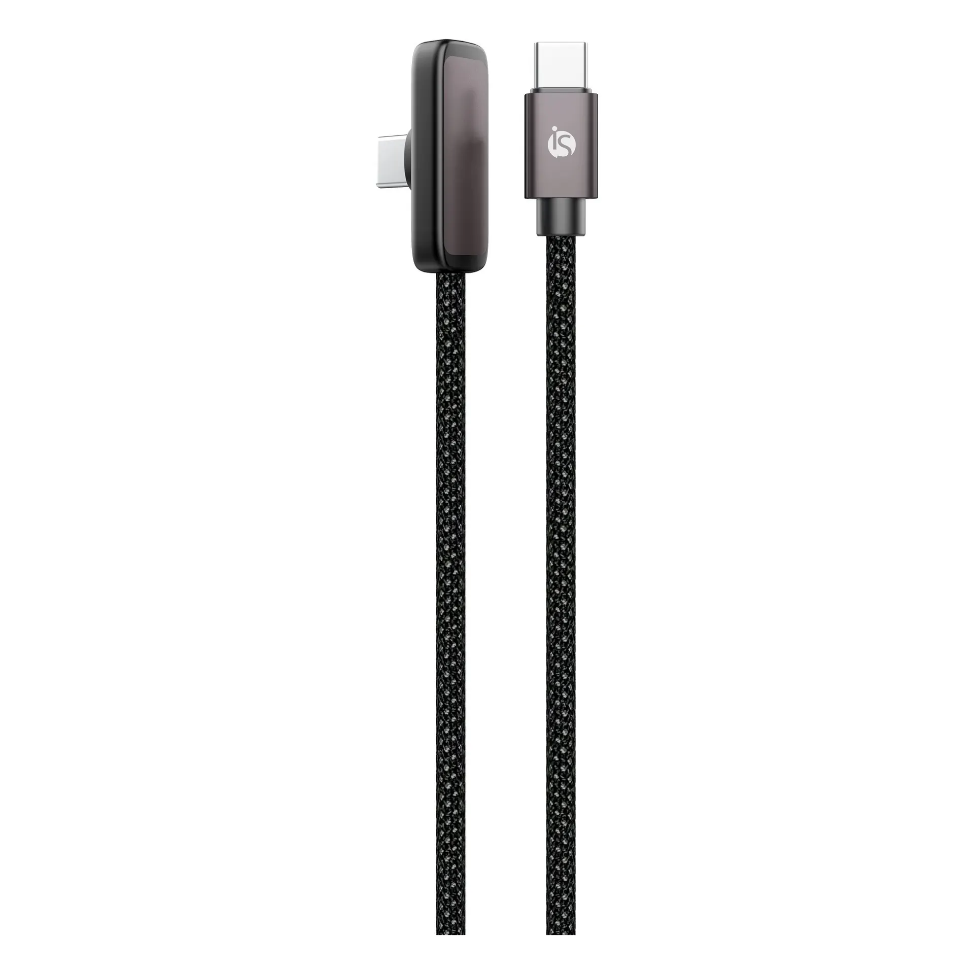 90° USB-C Kabel met 60W Snelladen