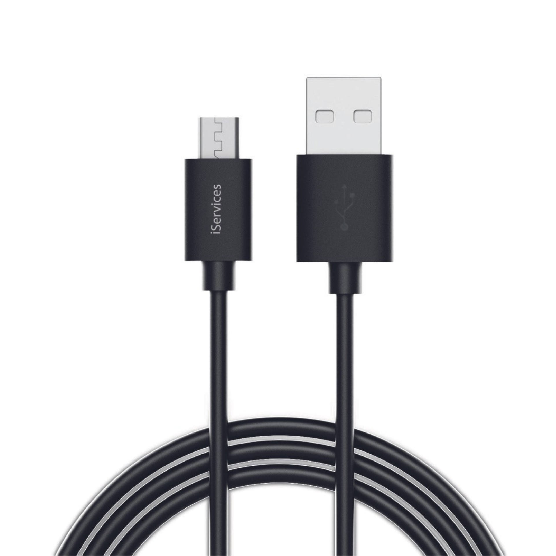 Câble Micro USB 1 m 2A Noir
