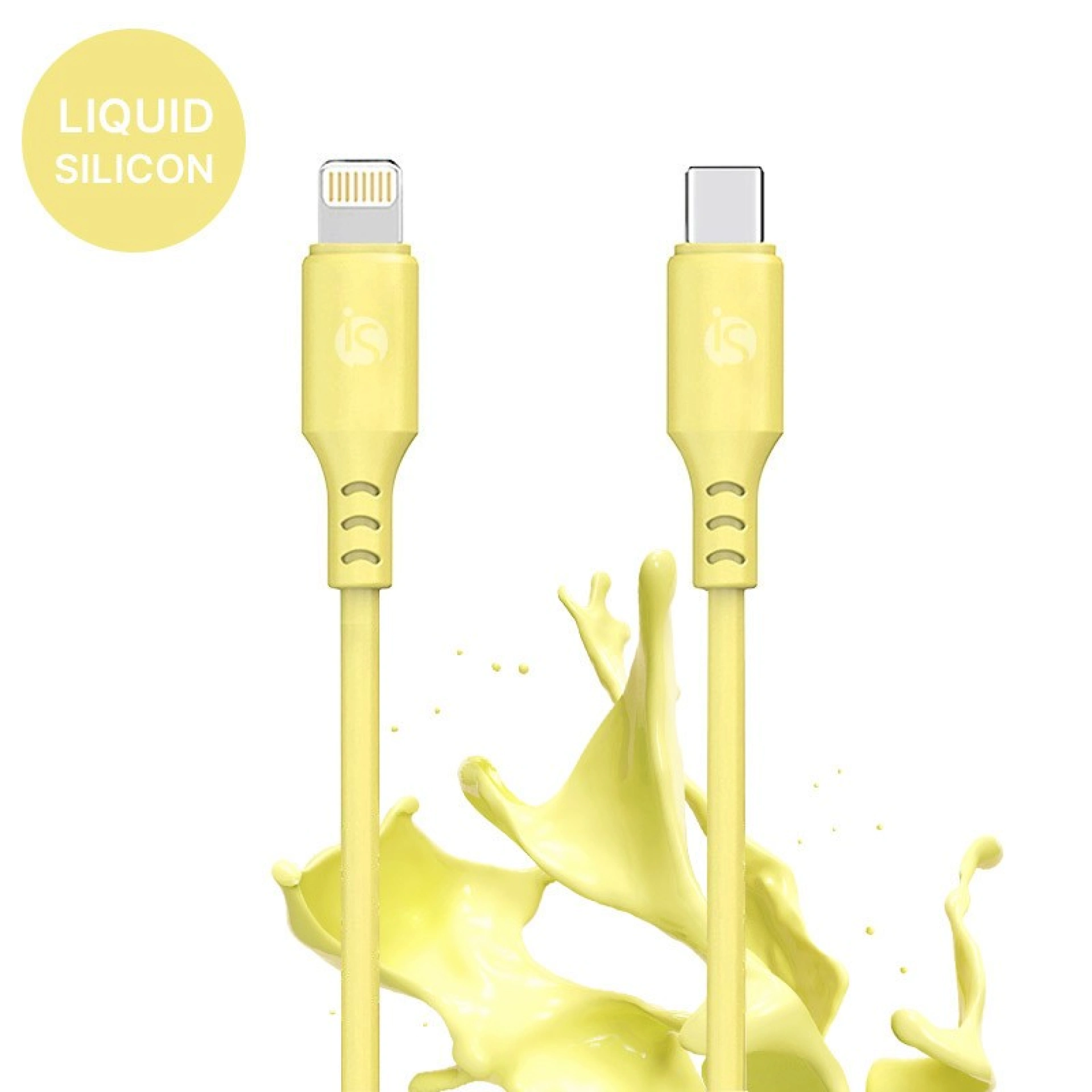 Siliconen USB-C - Lightning Kabel