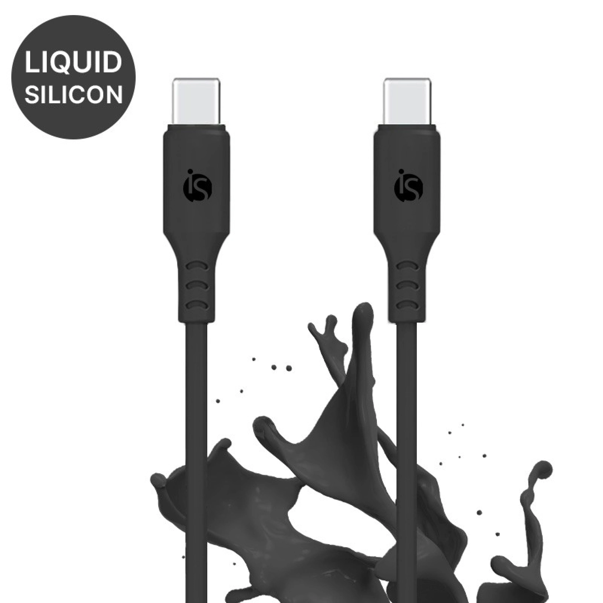 Siliconen USB-C naar USB-C Kabel