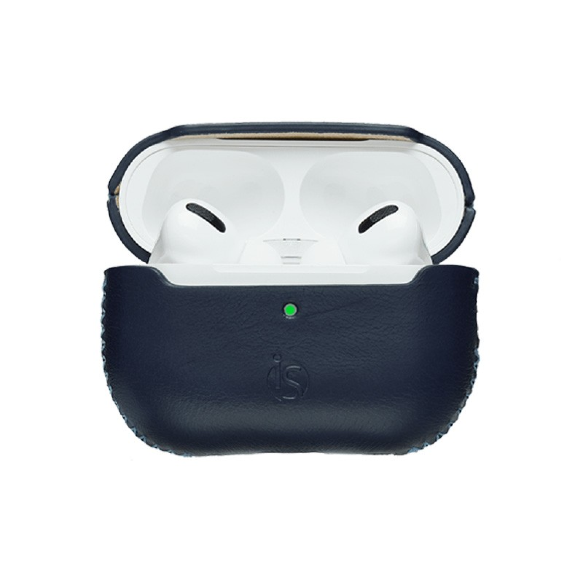 Coque AirPods Pro 2 en Cuir Bleu
