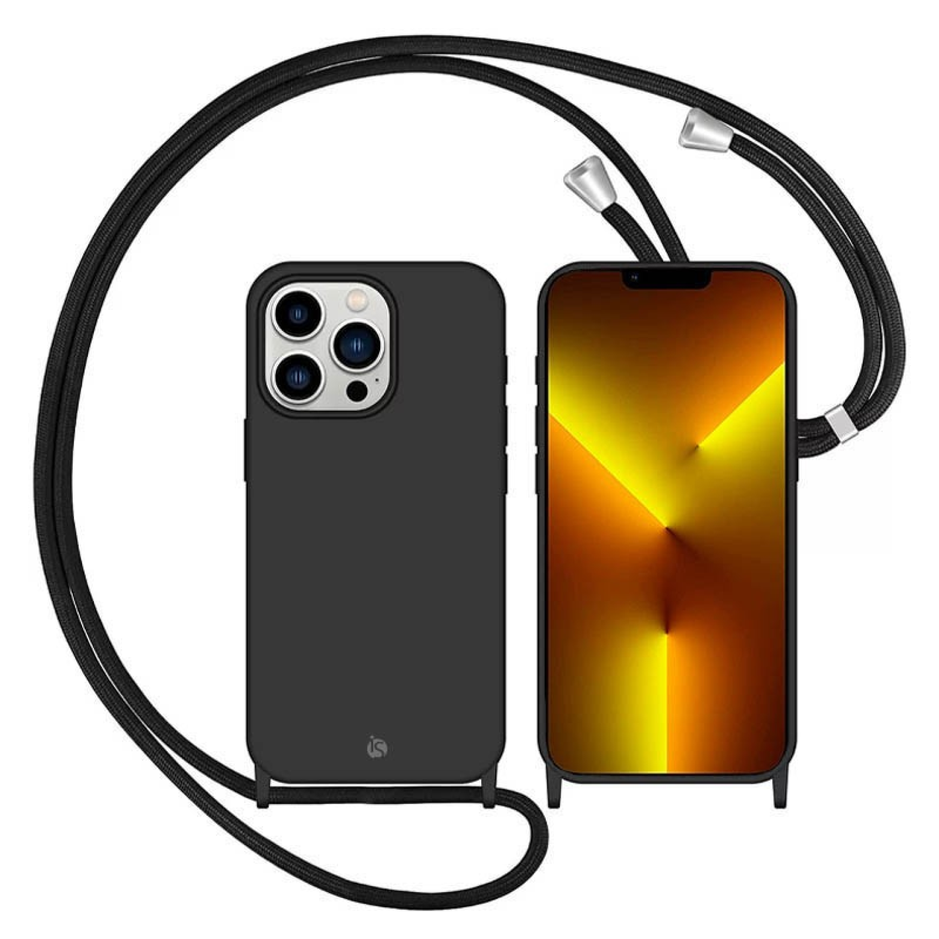 Coque avec Cordon iPhone 11 Pro Noir