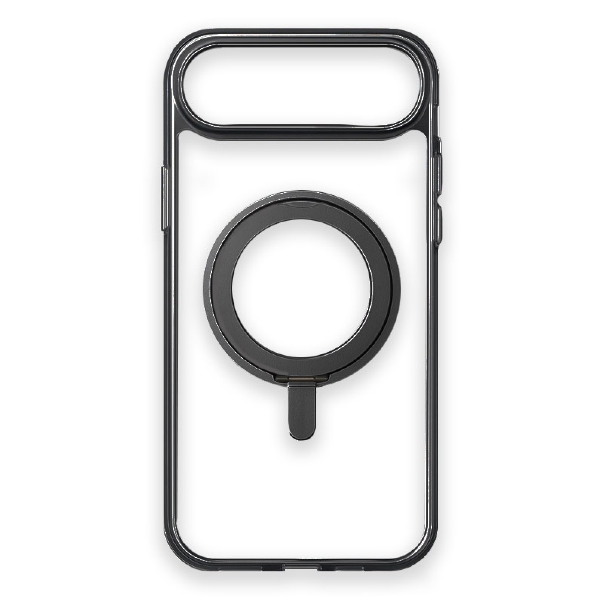 Coque pour iPhone avec Ring Holder 14 Pro Max Titane