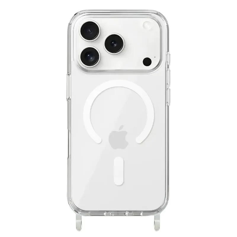 MagSafe-hoesje iPhone met sleutelkoord houder