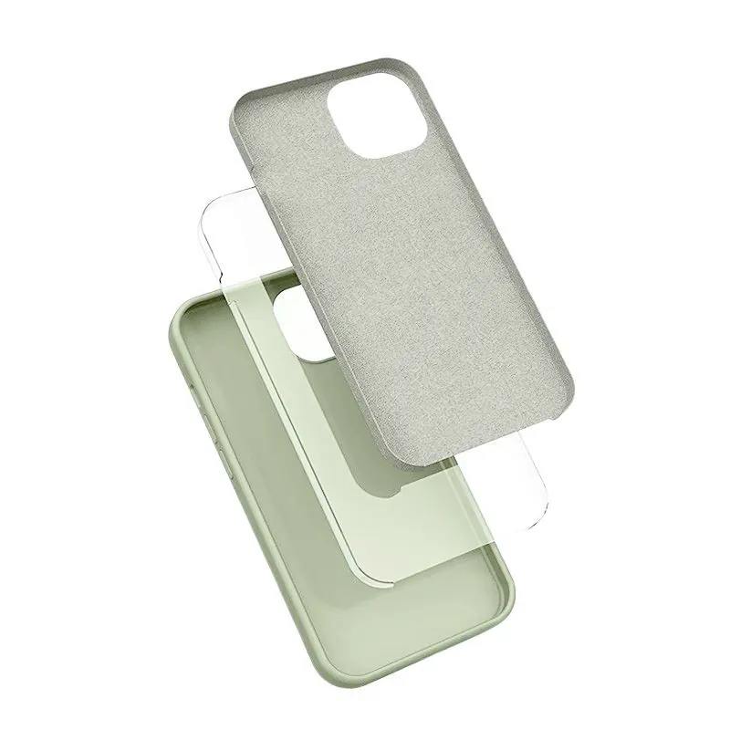 Liquid siliconen laag Magsafe iPhone
