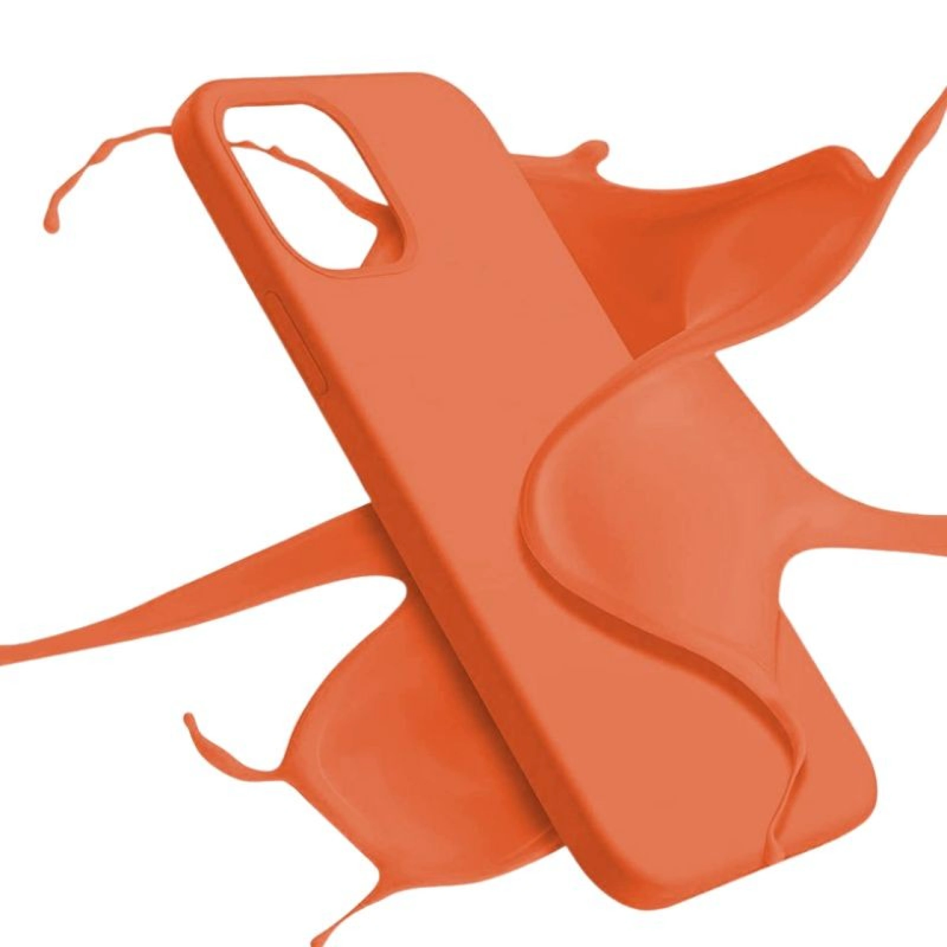 Coque en Silicone Liquide Magsafe pour iPhone