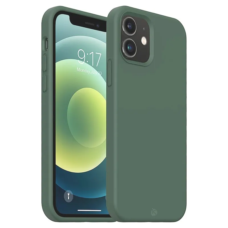 Coque en Silicone Liquide Magsafe pour iPhone