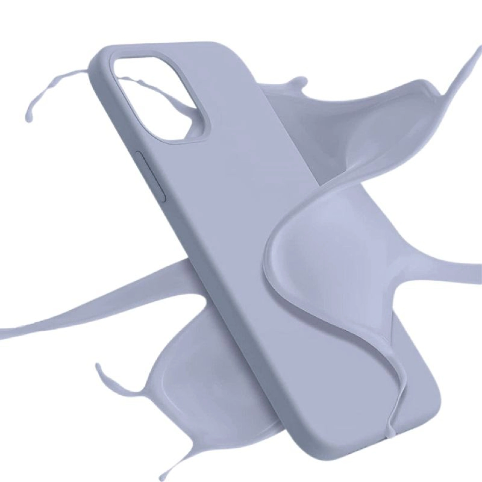 Coque en Silicone Liquide Magsafe pour iPhone