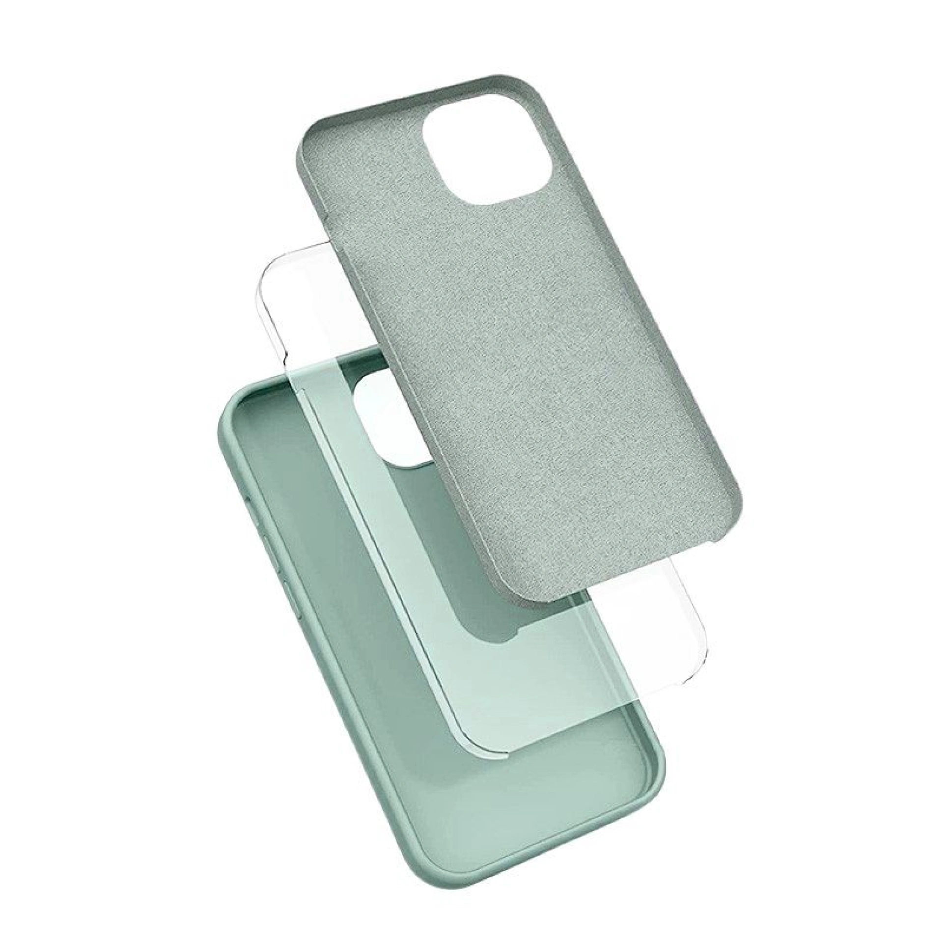 Coque en Silicone Liquide Magsafe pour iPhone