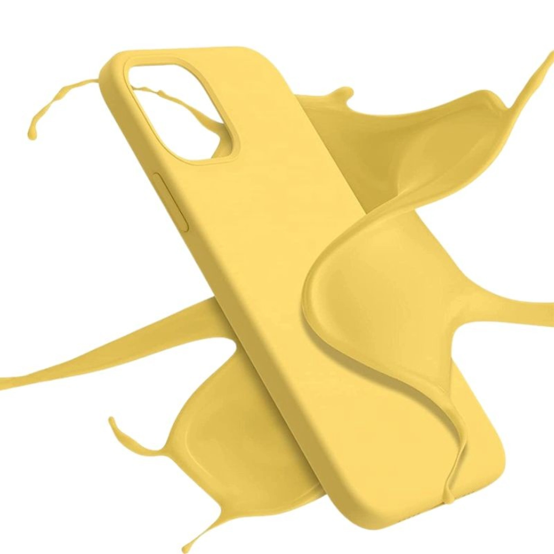 Coque en Silicone Liquide Magsafe pour iPhone