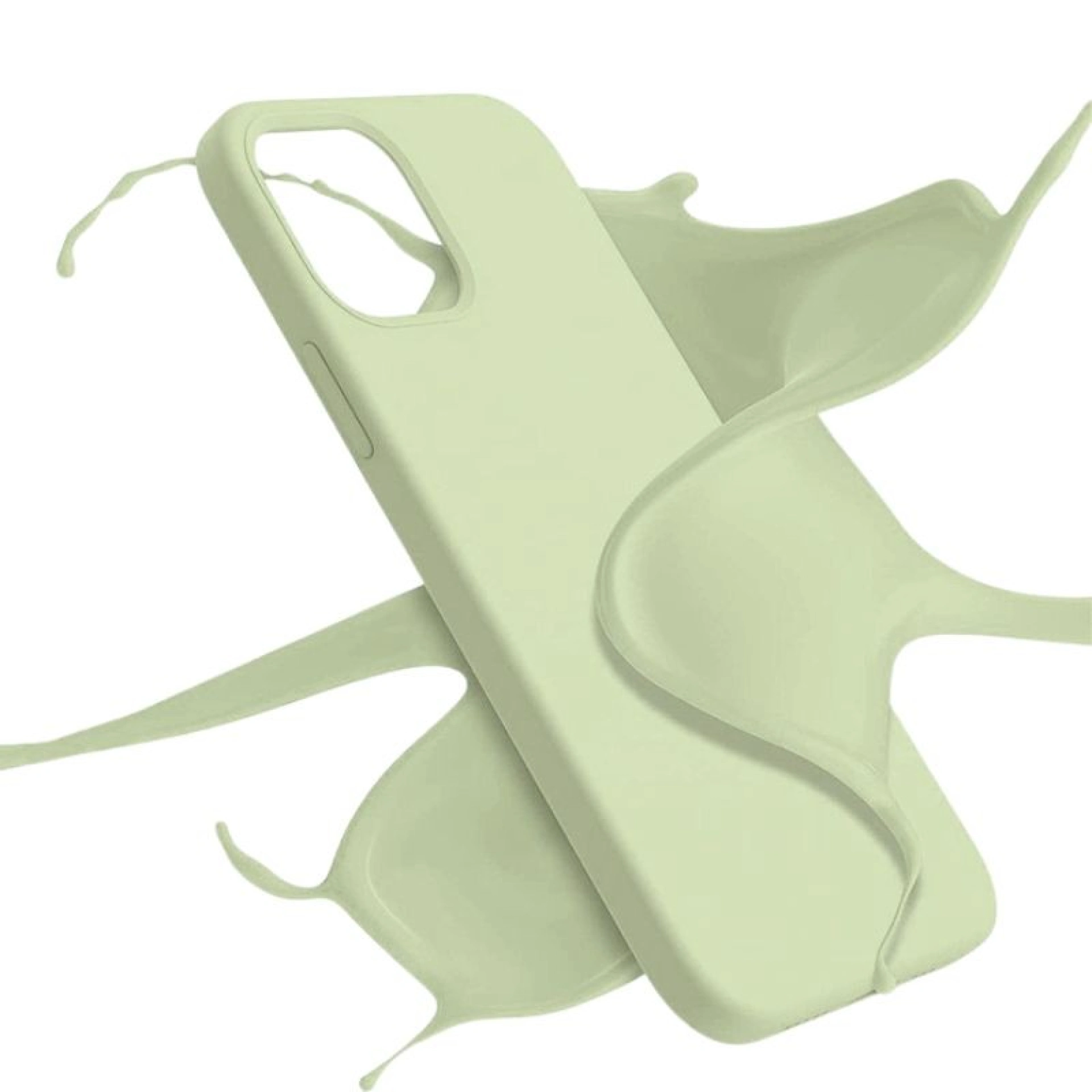 Liquid siliconen laag Magsafe iPhone