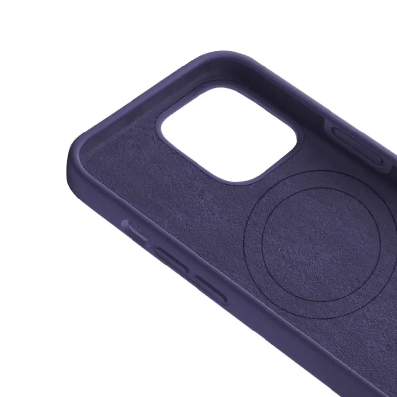 Coque en Silicone Liquide Magsafe pour iPhone