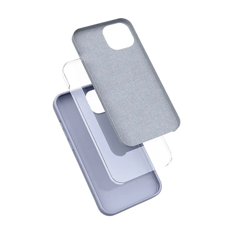 Coque en Silicone Liquide Magsafe pour iPhone
