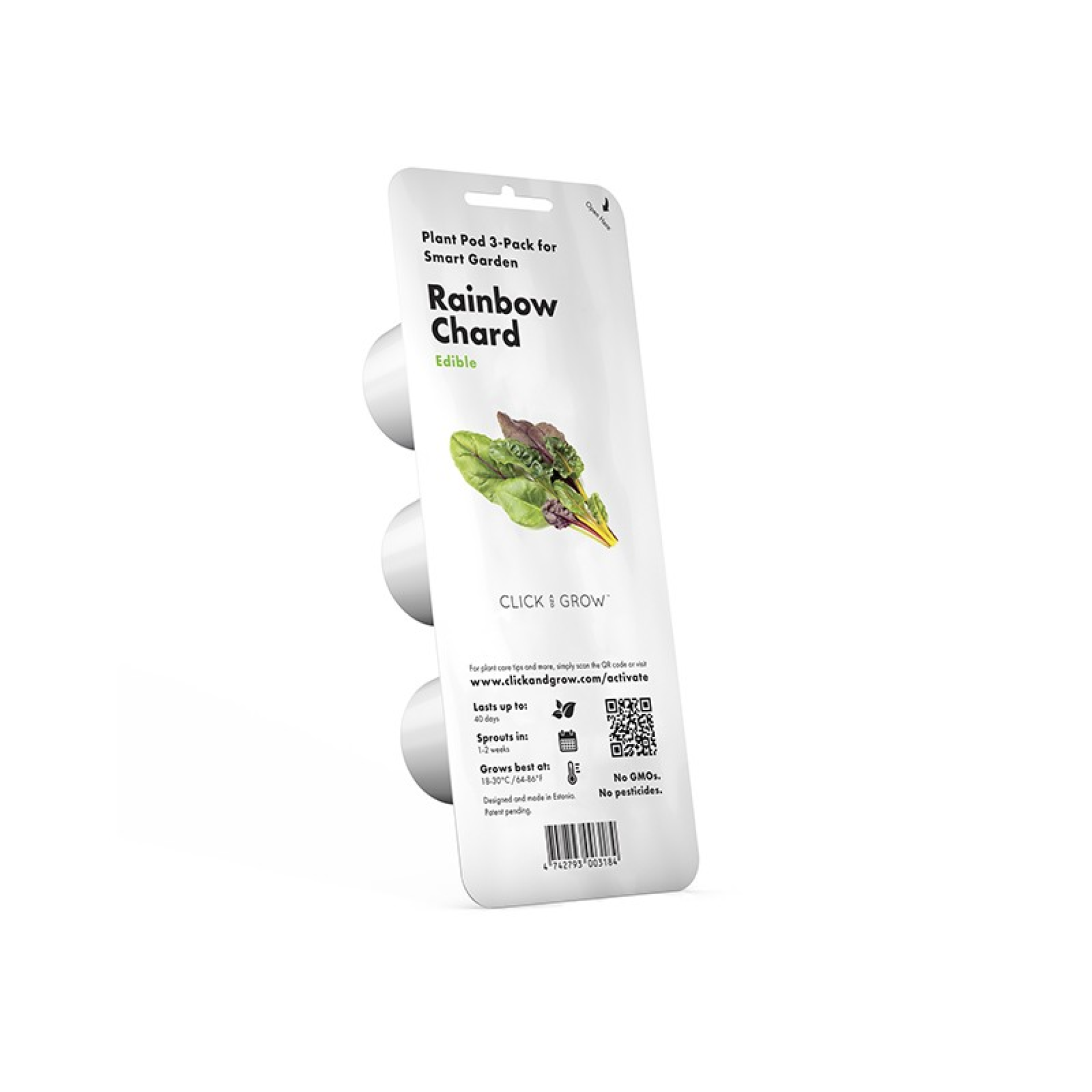 Recharges de Graines Click and Grow 3 Acelga Multicolor