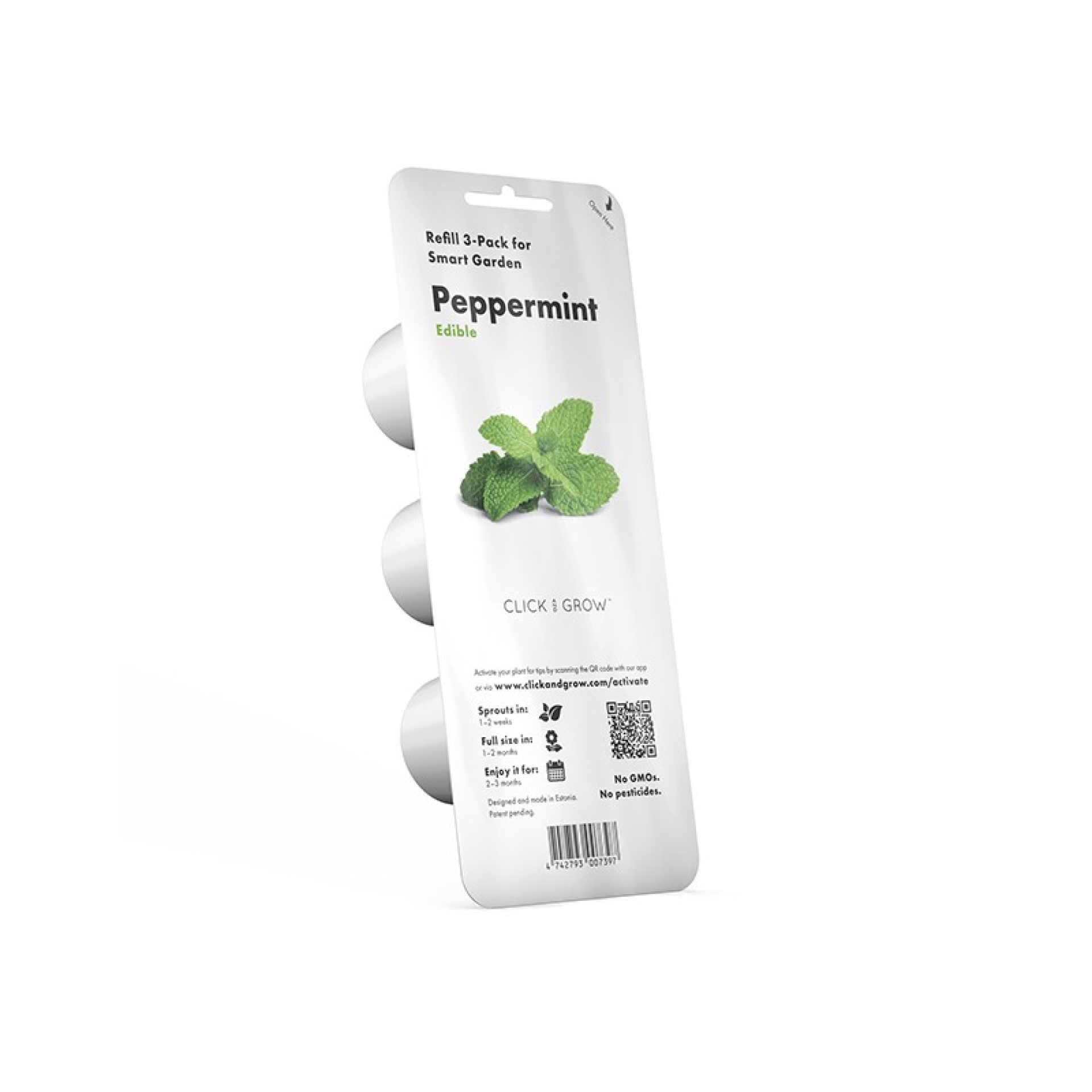 Recharges de Graines Click and Grow 3 Hortela Pimenta