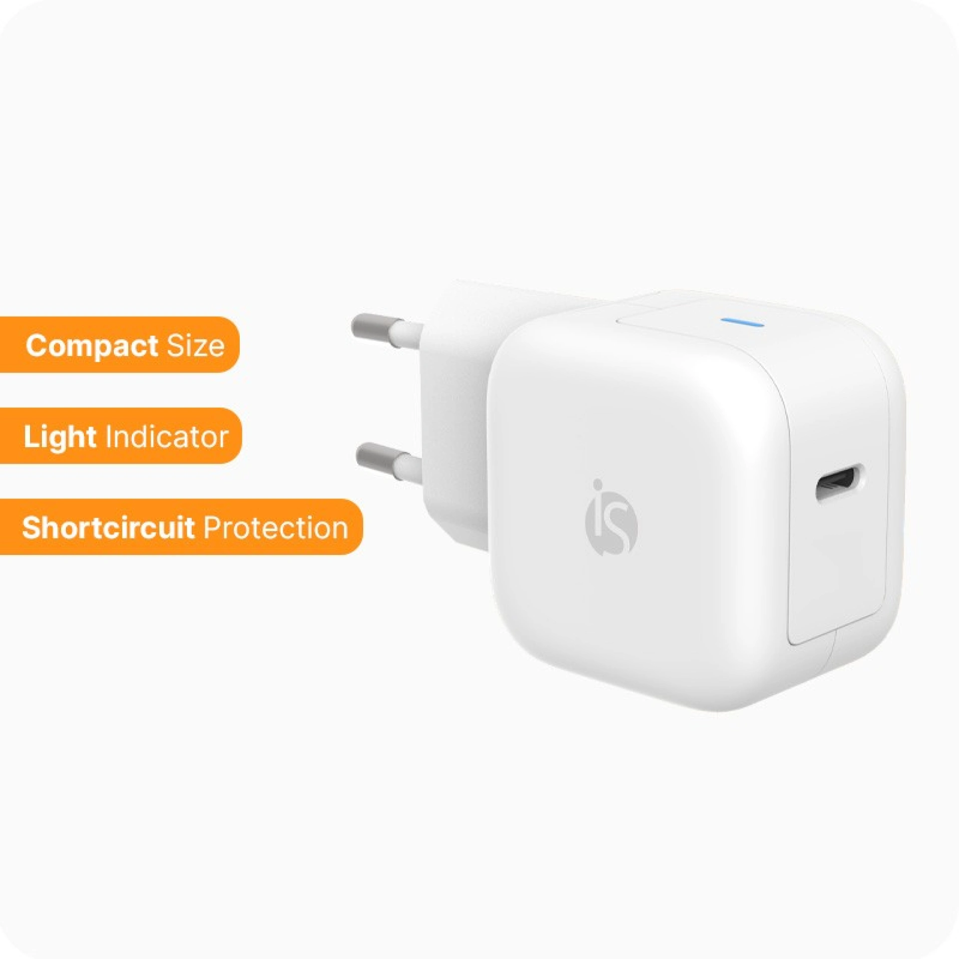 GaN USB-C oplader