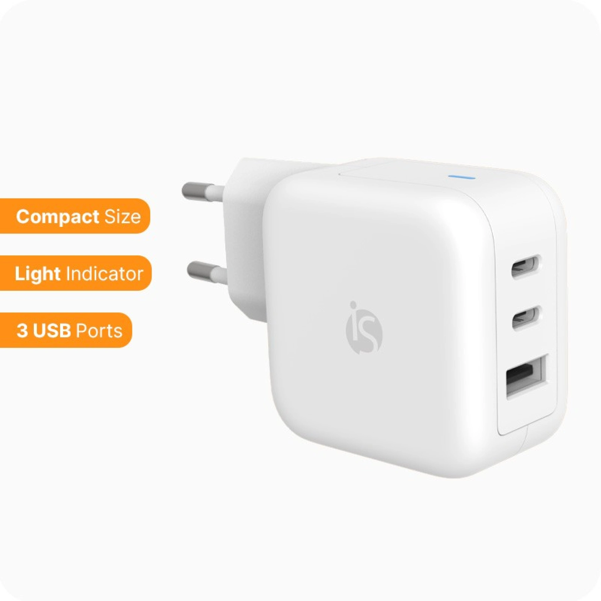 GaN USB-C oplader