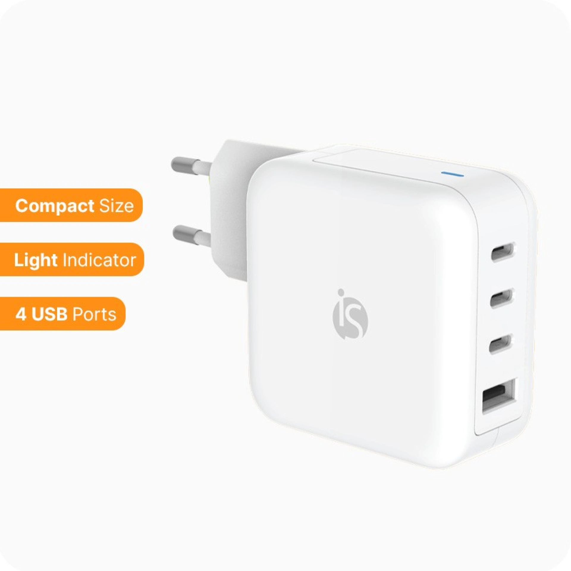 GaN USB-C oplader