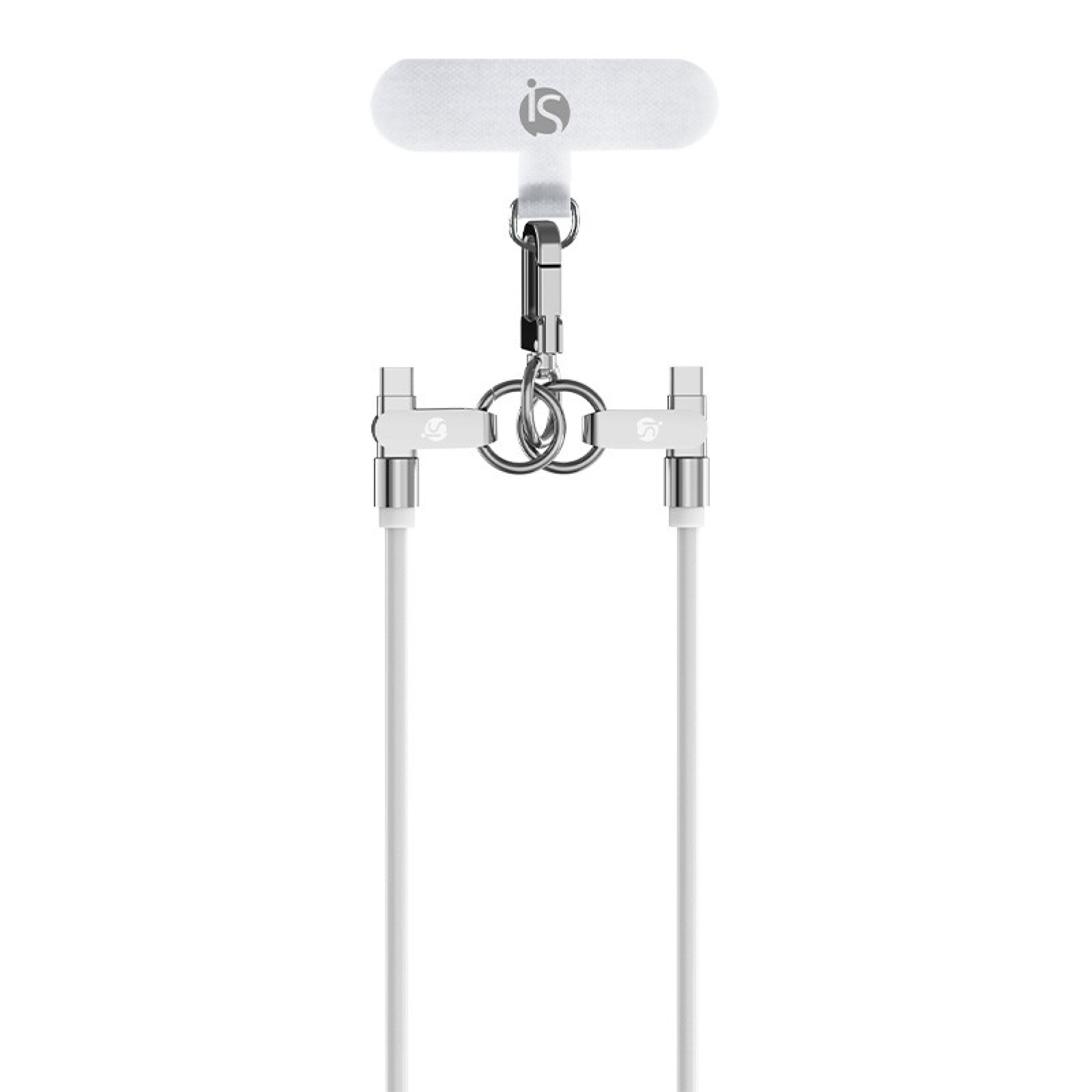 Cordon en Silicone avec Chargement USB-C USB C   USB C White