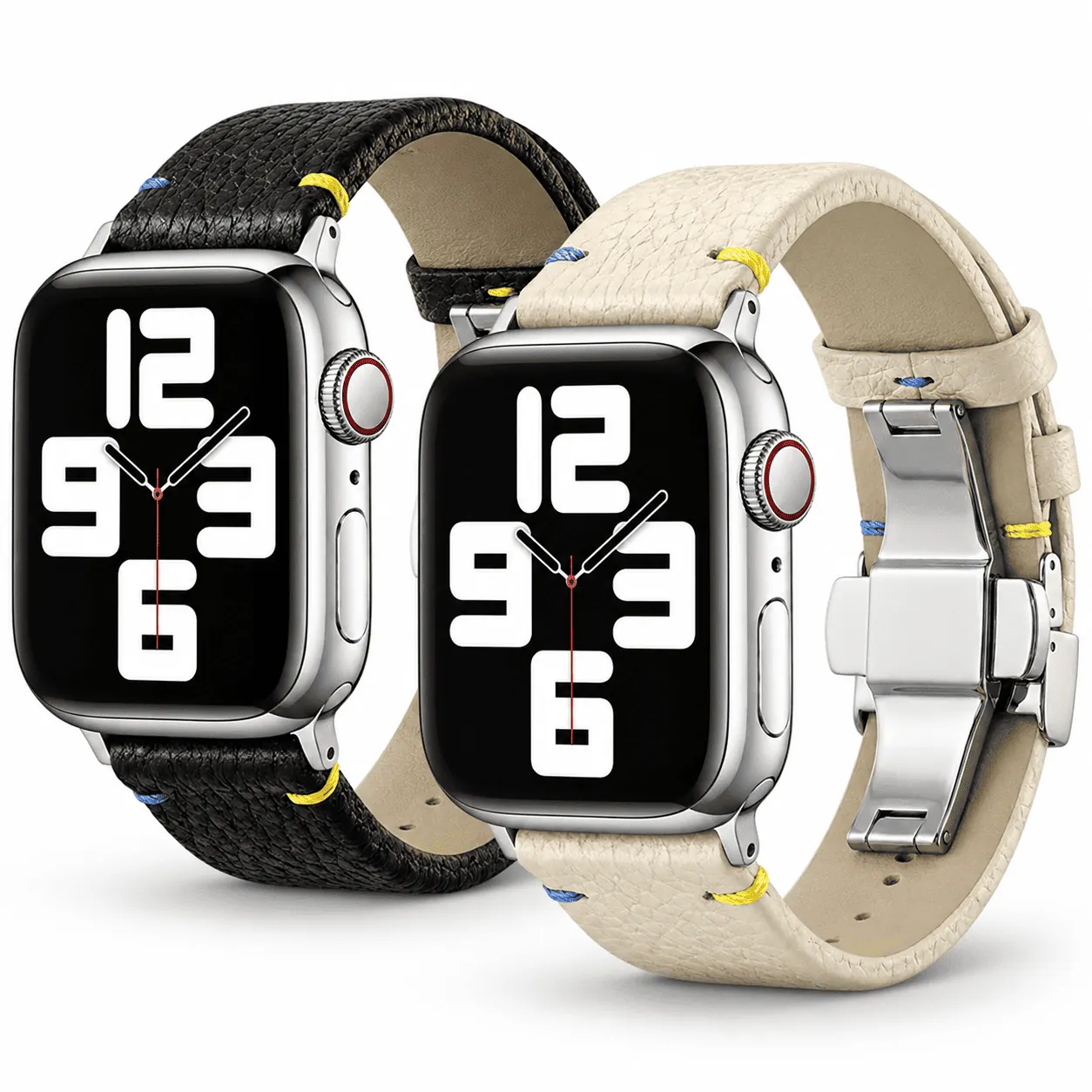 Leren Apple Watch Bandje