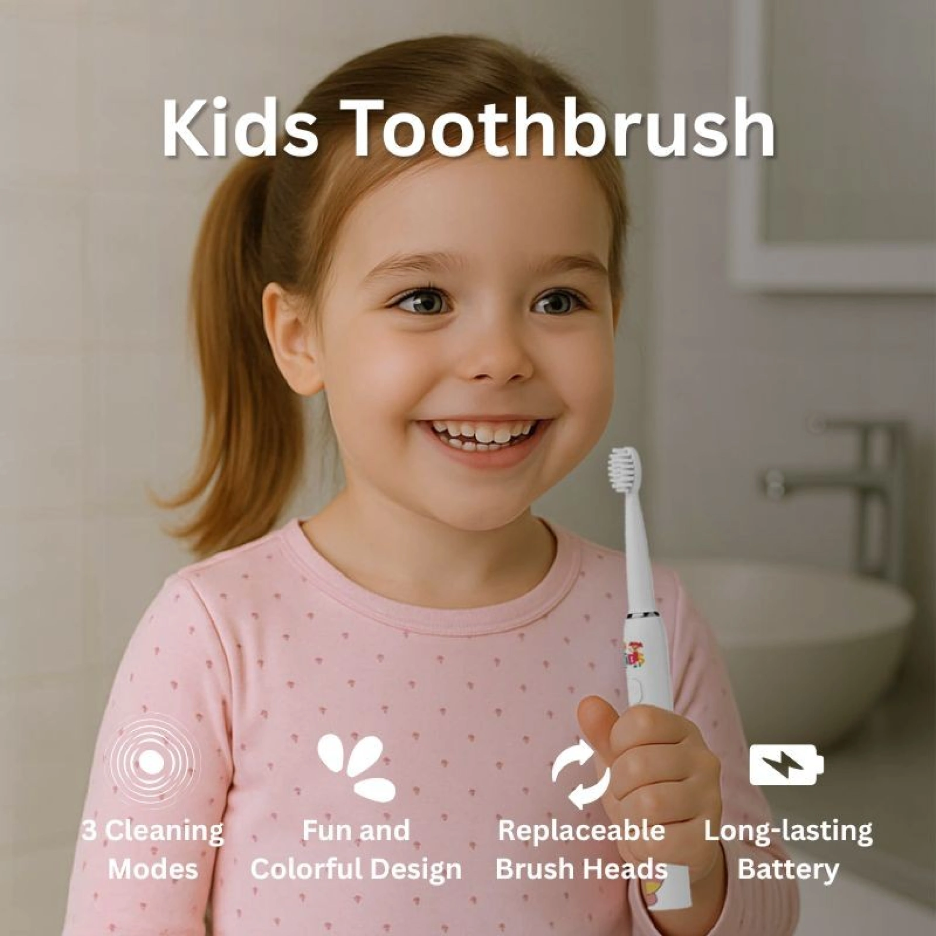 Elektrische Tandenborstel voor kinderen