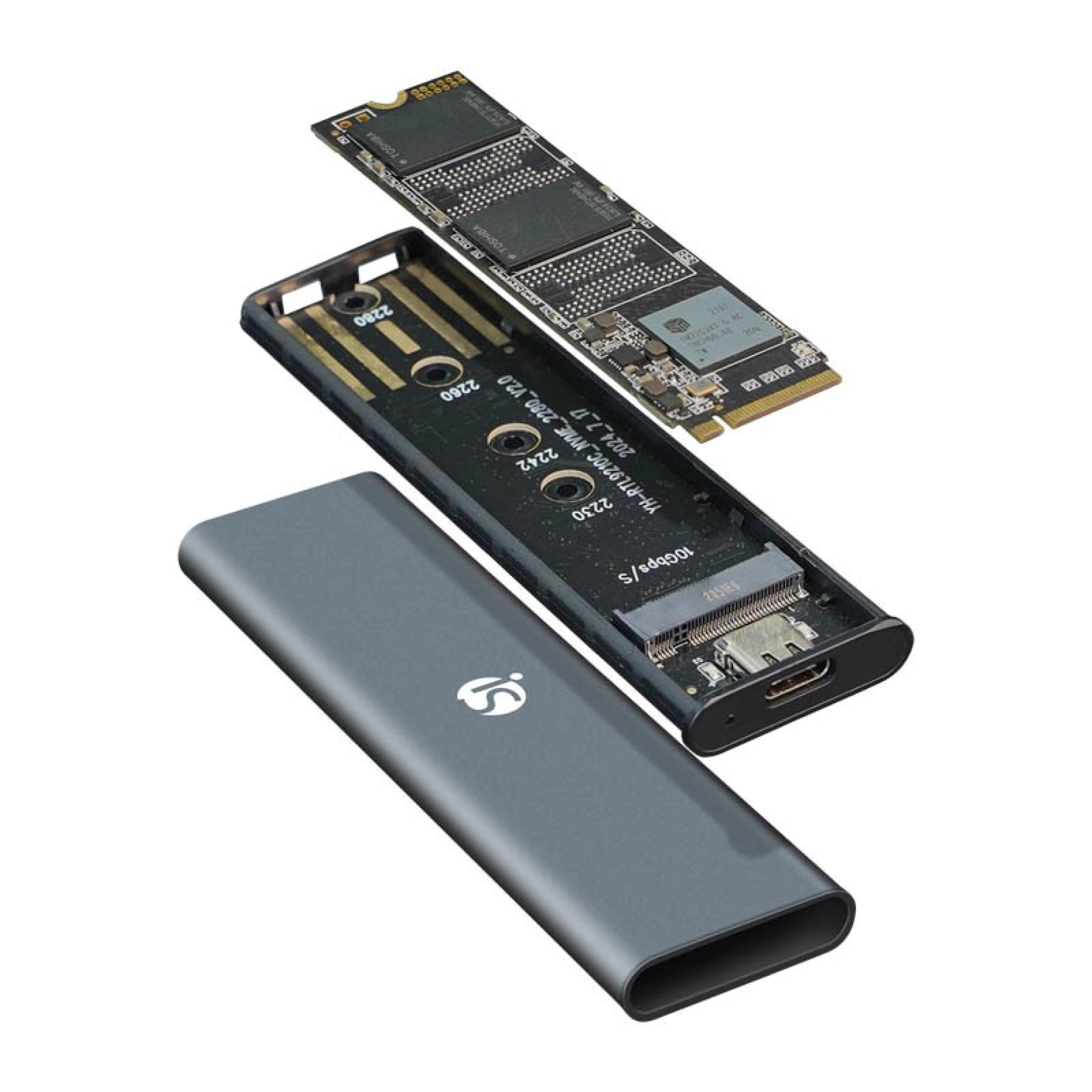 Boîtier pour Disque Dur Externe SSD