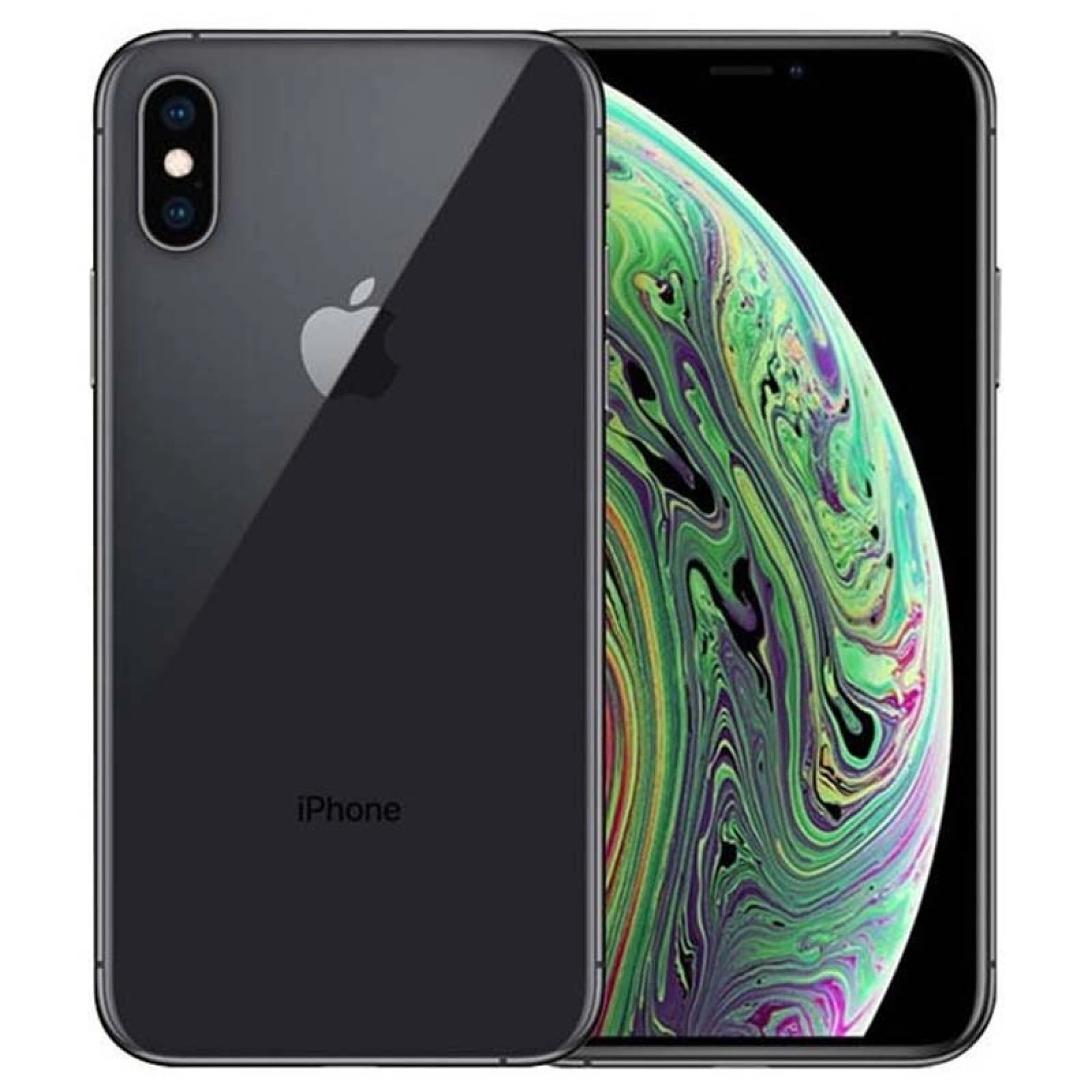 iPhone XS Max 64 GB Geweldig Zidelijk grijs