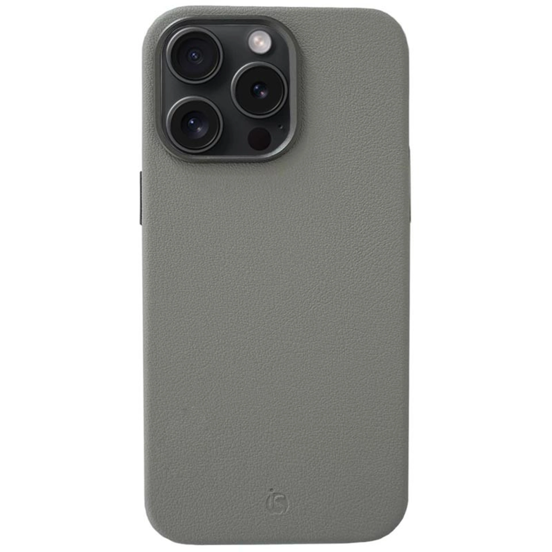 Magsafe leren hoesje Grijs iPhone 16 Pro Max