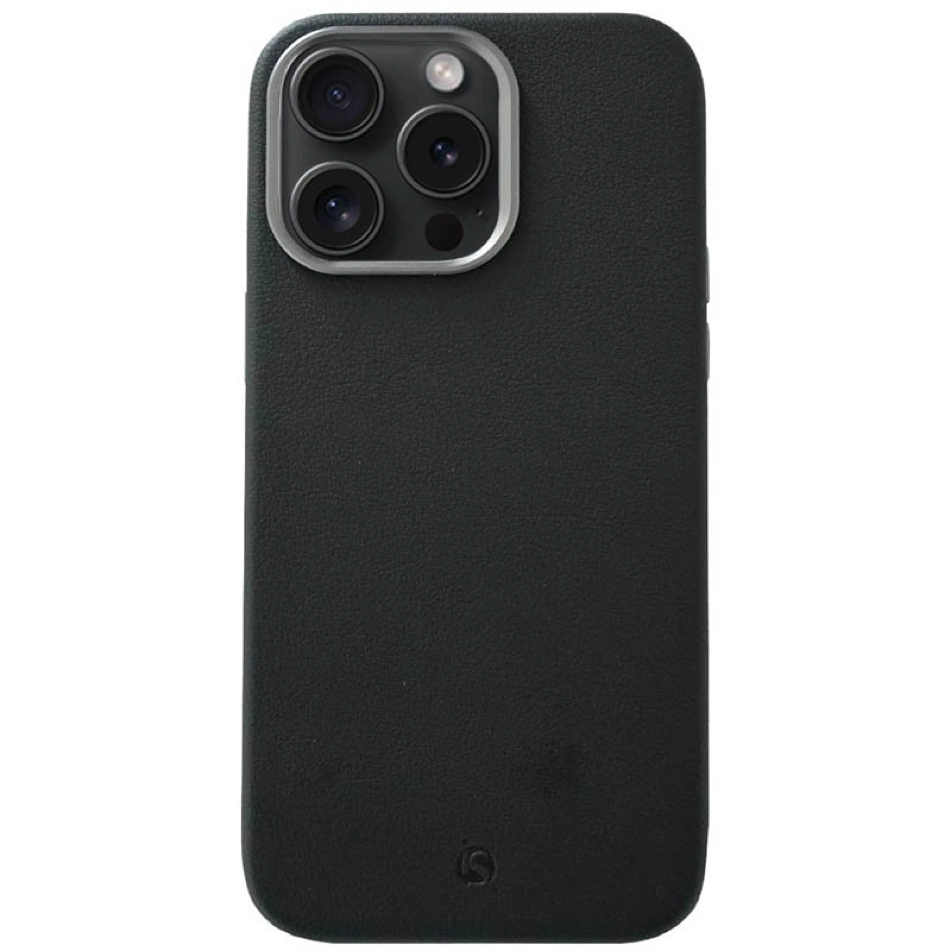 Magsafe leren hoesje iPhone 12 Pro Max Zwart