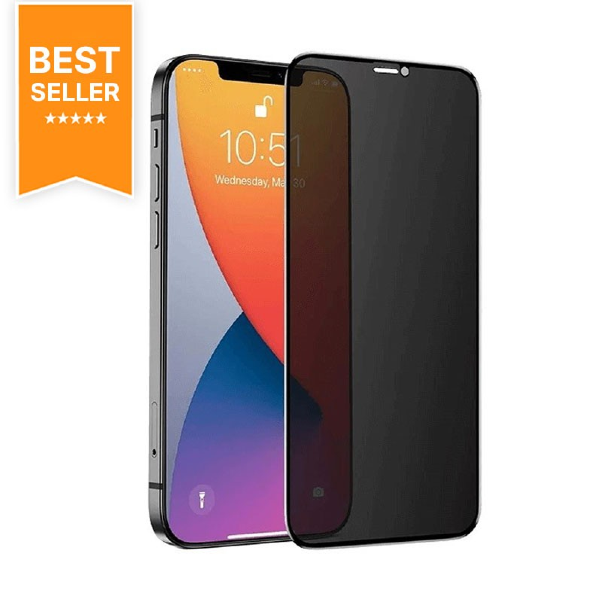 Verre Trempé Anti Espion pour iPhone 16 Pro Max
