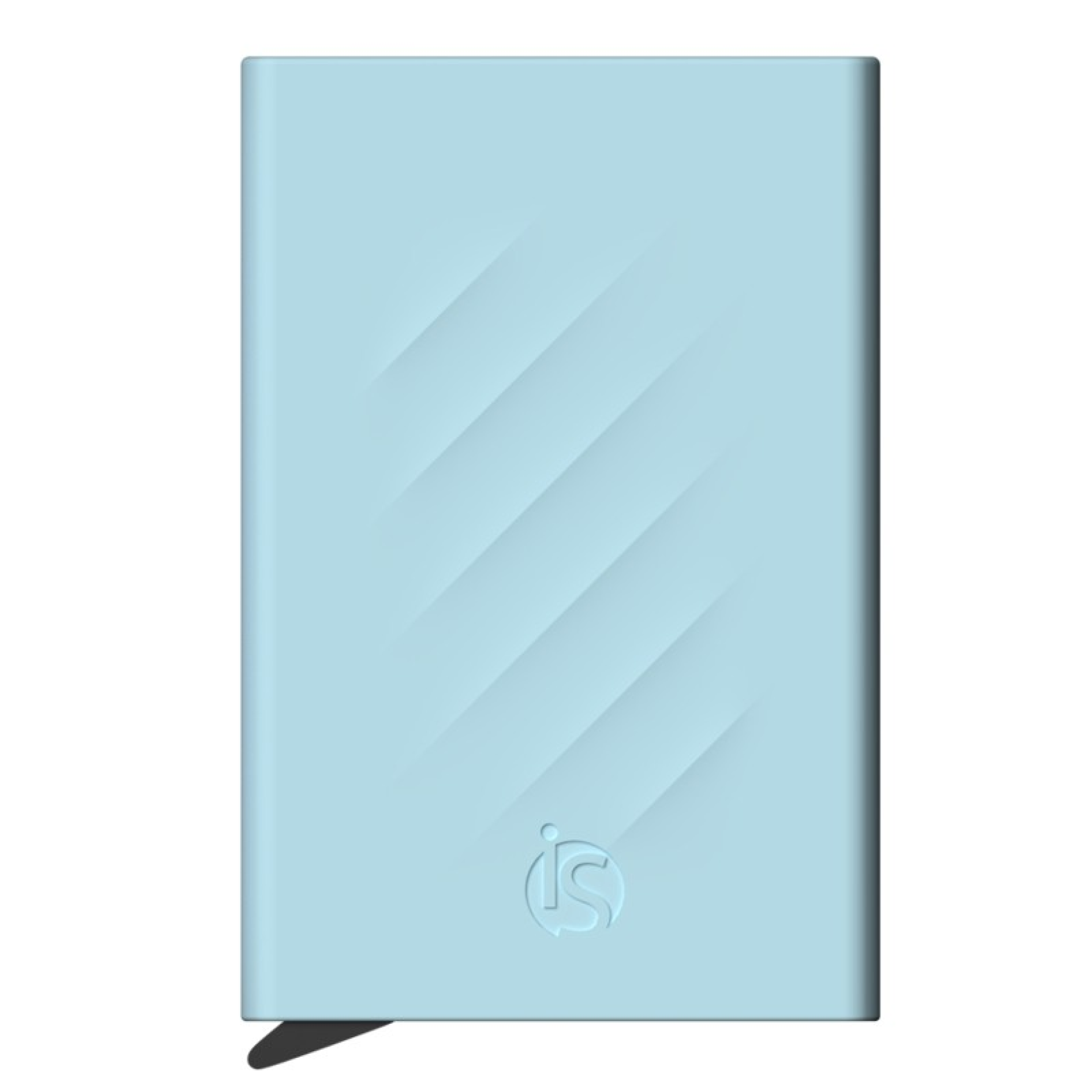 Porte-Cartes en Silicone Bleu