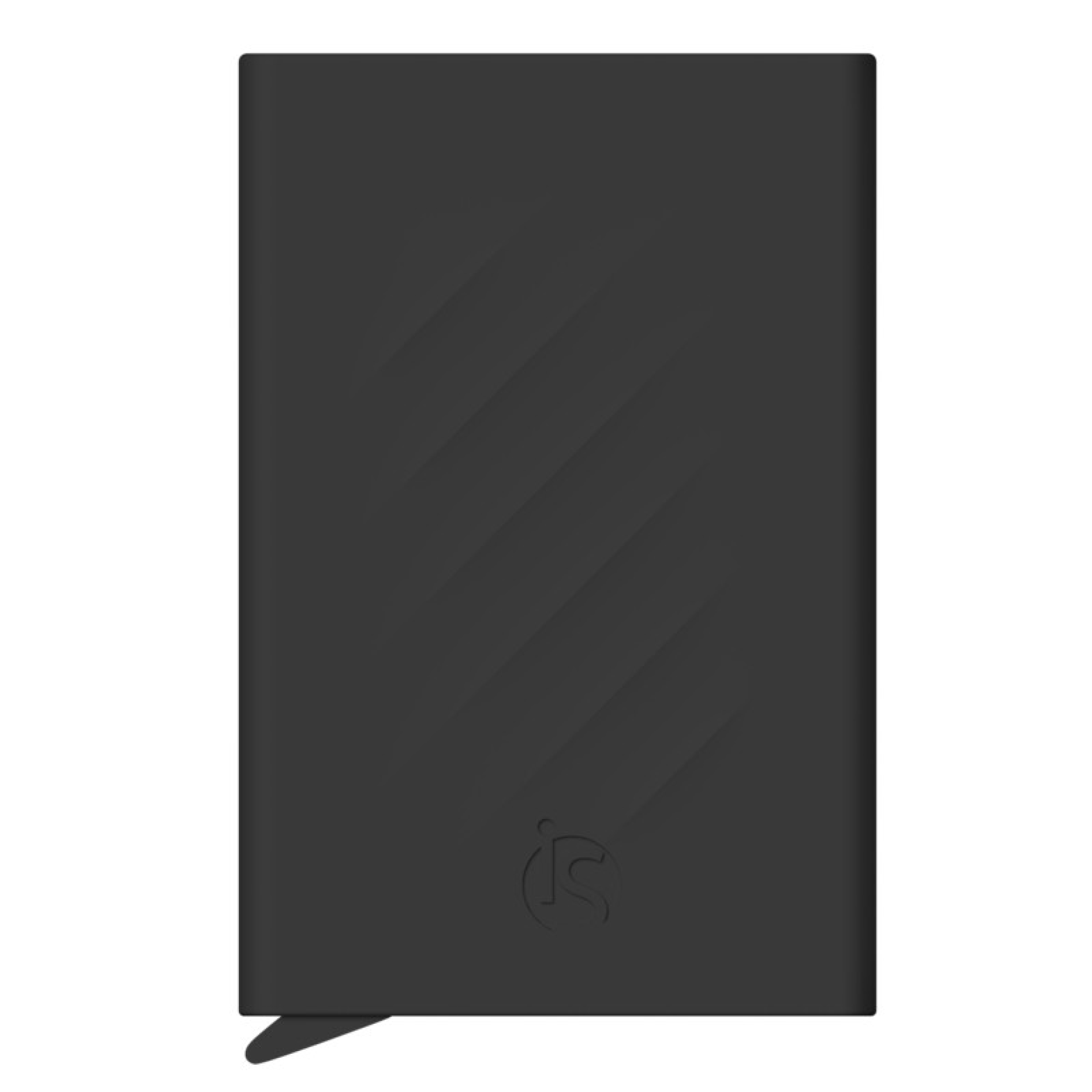 Porte-Cartes en Silicone Noir