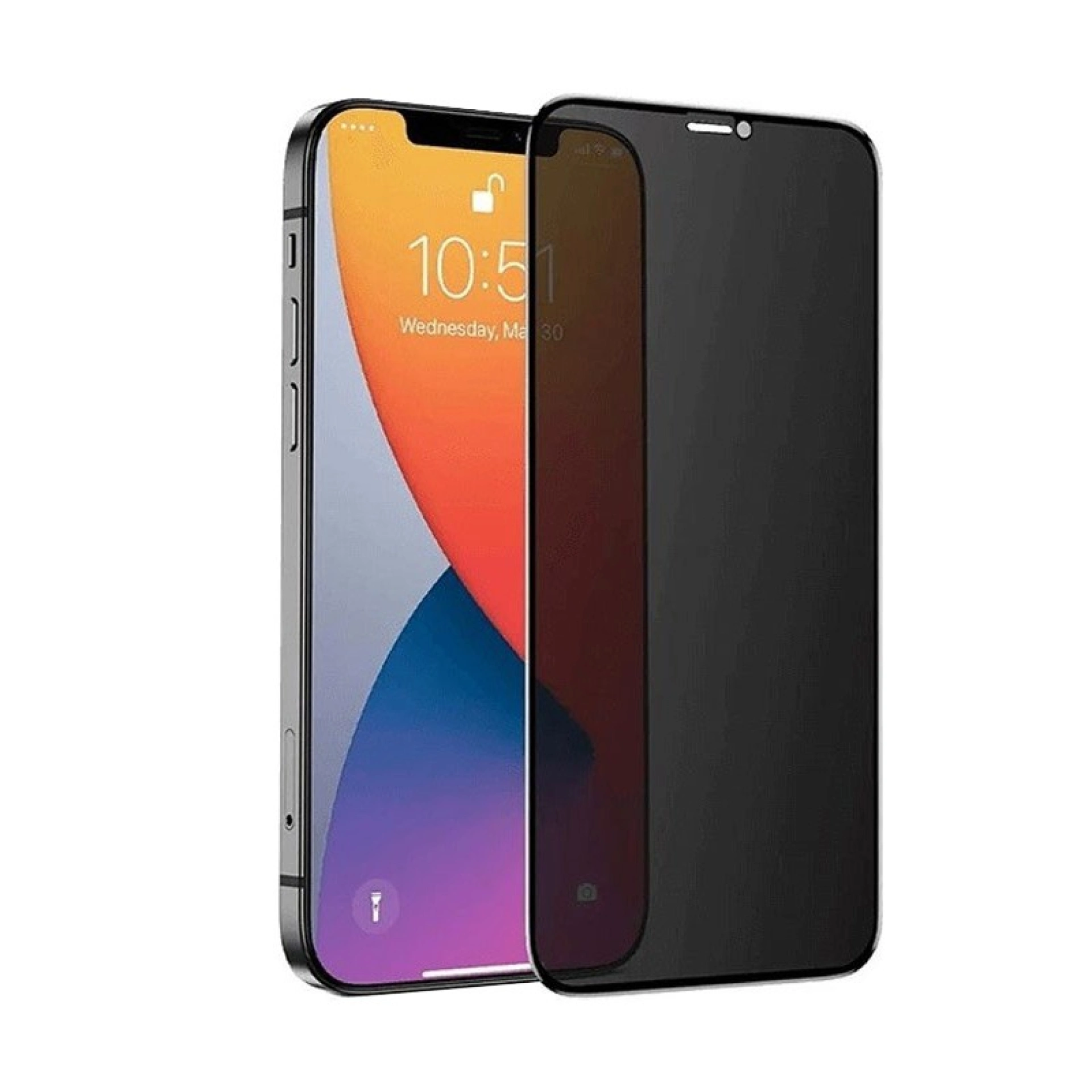 Verre Trempé Anti Espion pour iPhone