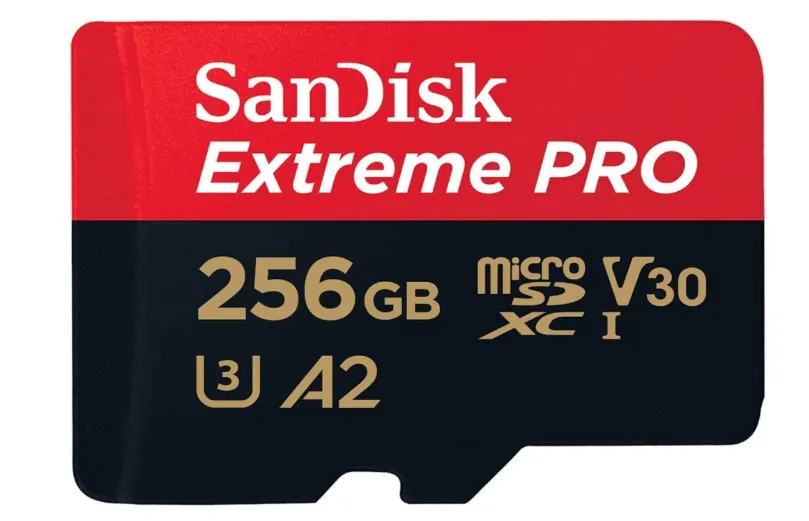 Micro SD kaart SanDisk Extreme Pro 256 GB