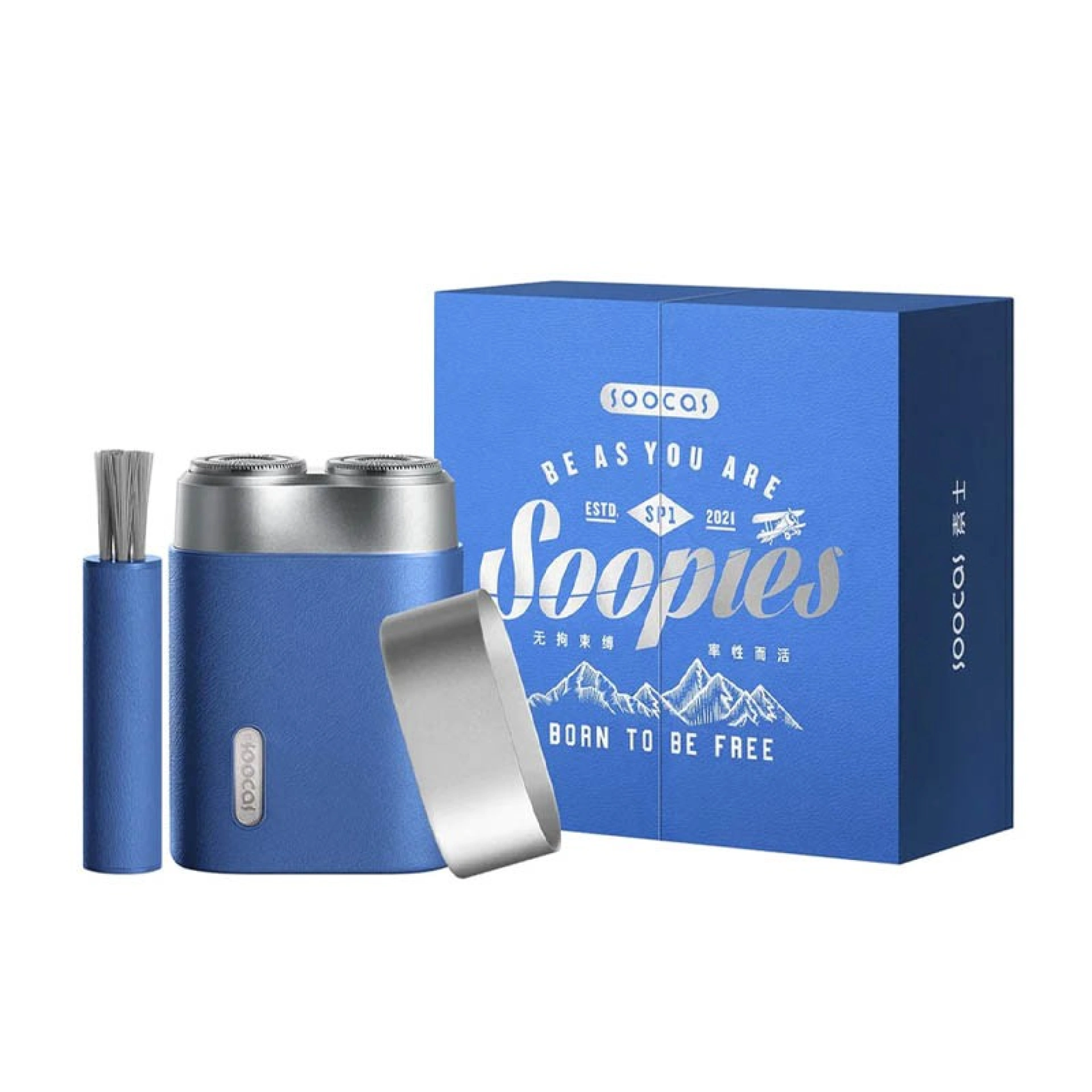 Scheermachines Soocas Blauw
