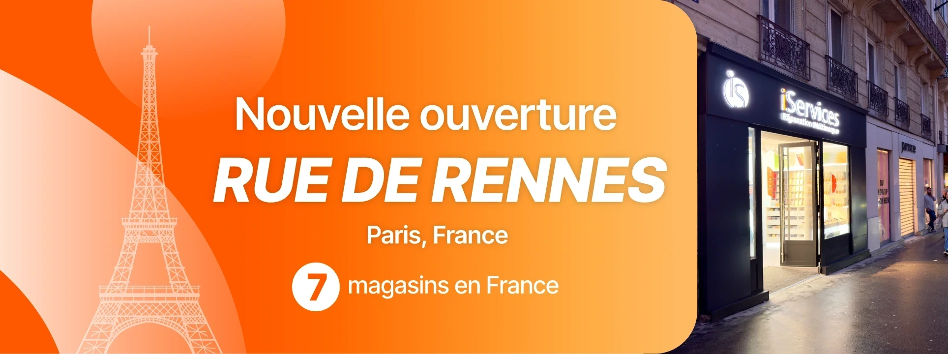 iServices vindt u in de rue de Rennes