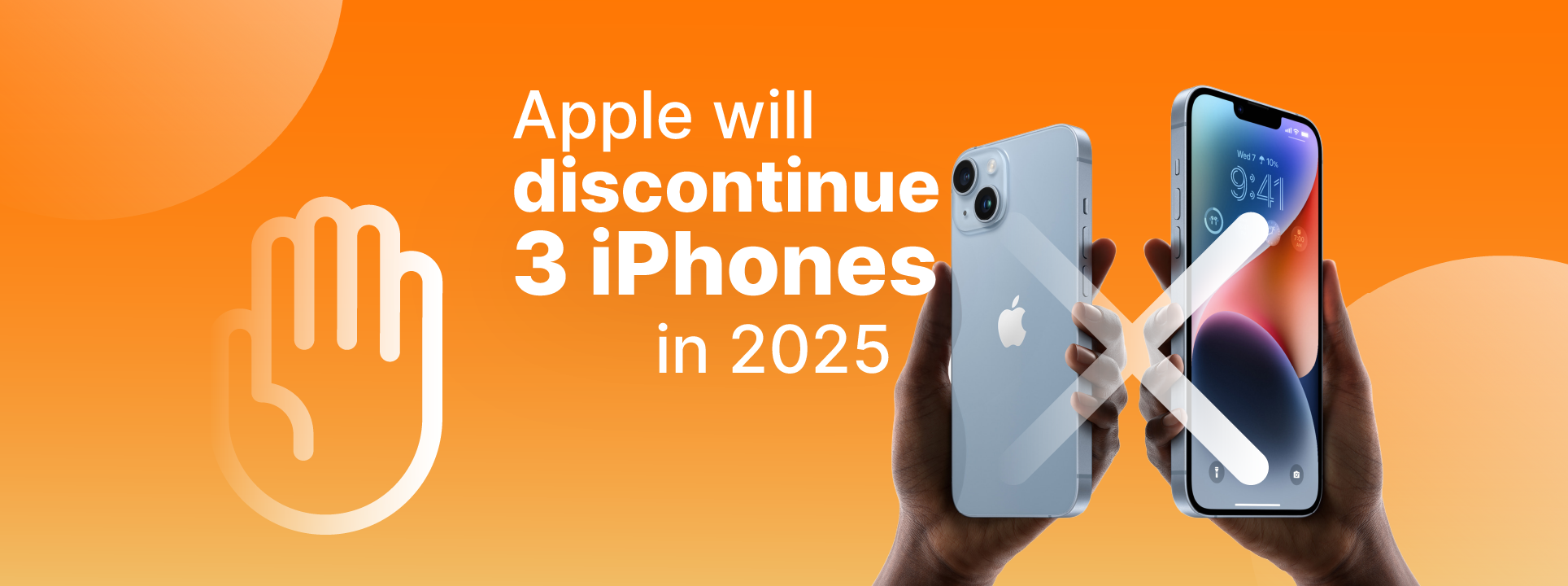 Apple va abandonner 3 iPhones en 2025