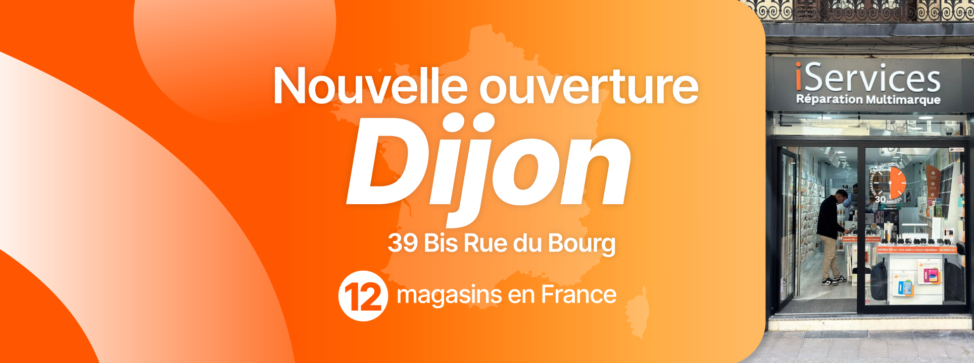 iServices opent winkel in Dijon