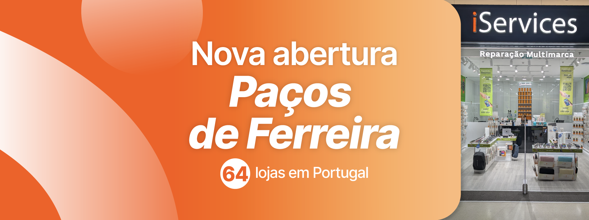 iServices opent winkel in Paços de Ferreira