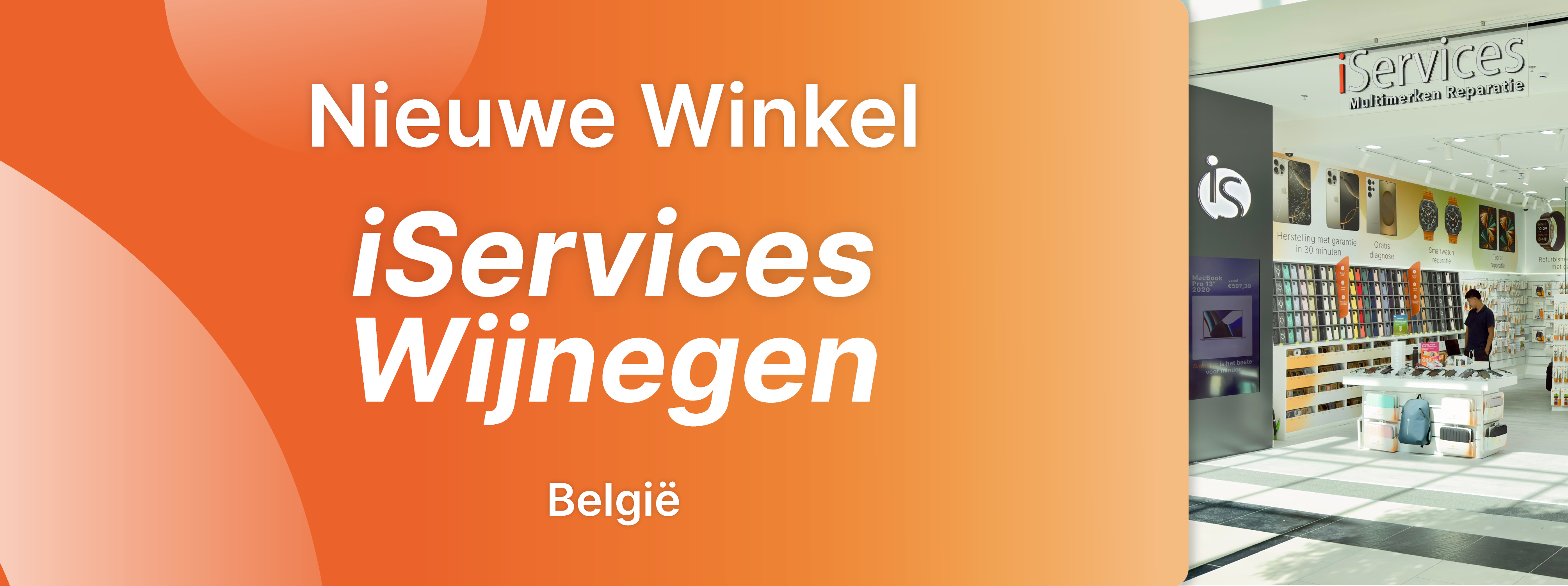 iServices opent winkel in Wijnegem