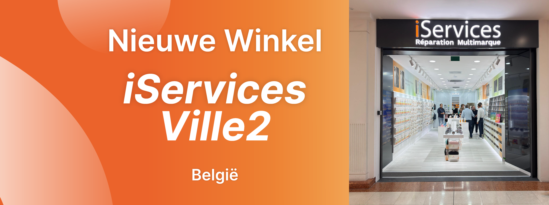 iServices opent winkel in shoppingcenter Ville2