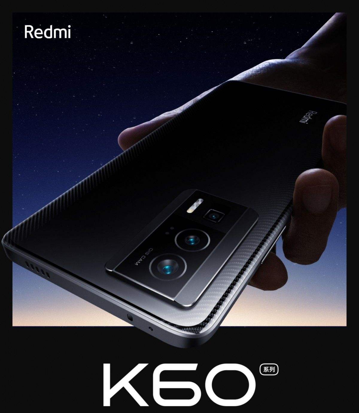 Xiaomi présente les nouveaux Redmi K60